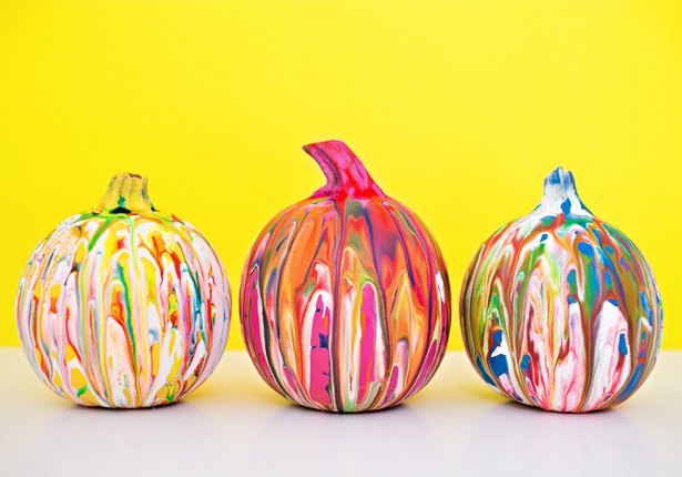 20 PRETTY PAINTED PUMPKINS