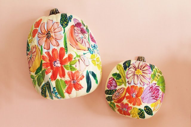 20 PRETTY PAINTED PUMPKINS