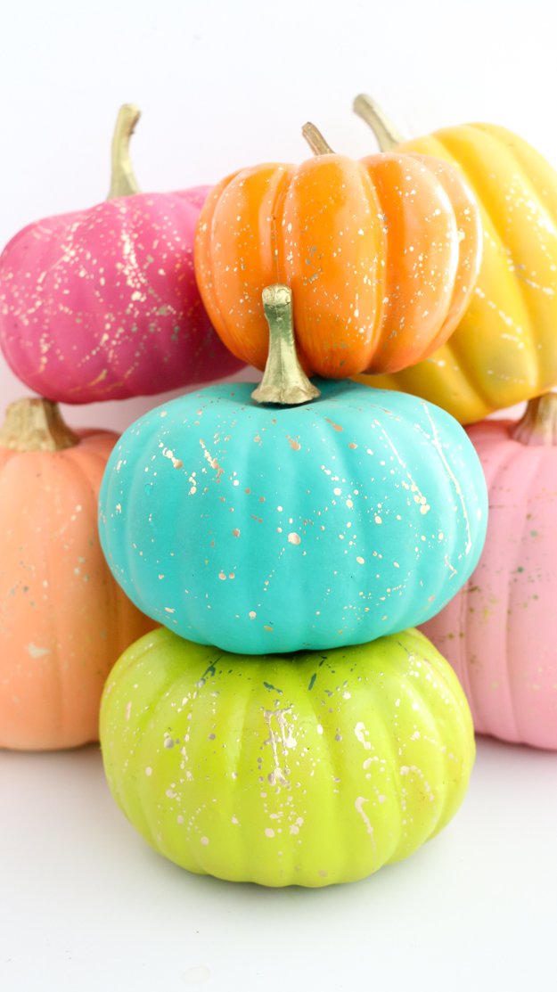 20 PRETTY PAINTED PUMPKINS