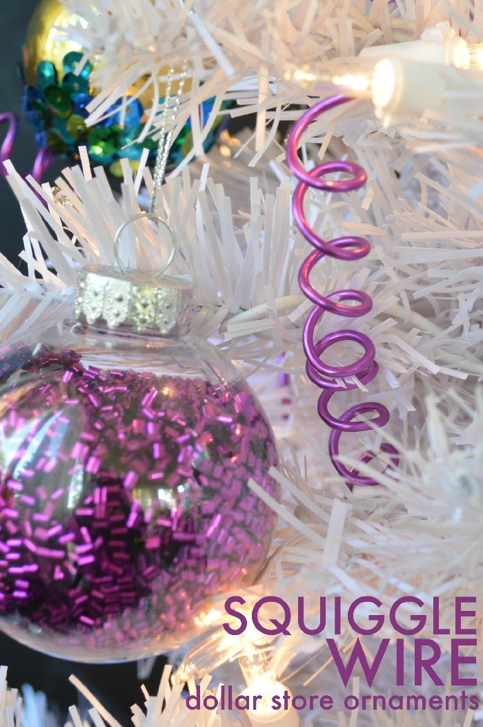 HOW TO MAKE WIRE SQUIGGLE ORNAMENTS