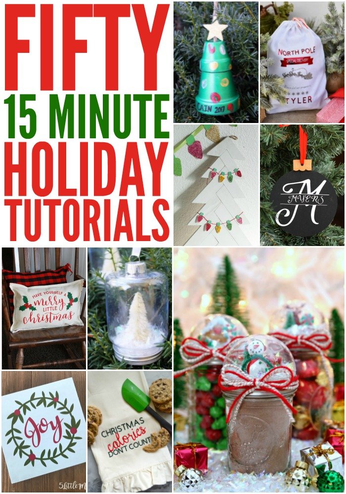 FIFTY 15 MINUTE HOLIDAY CRAFTS