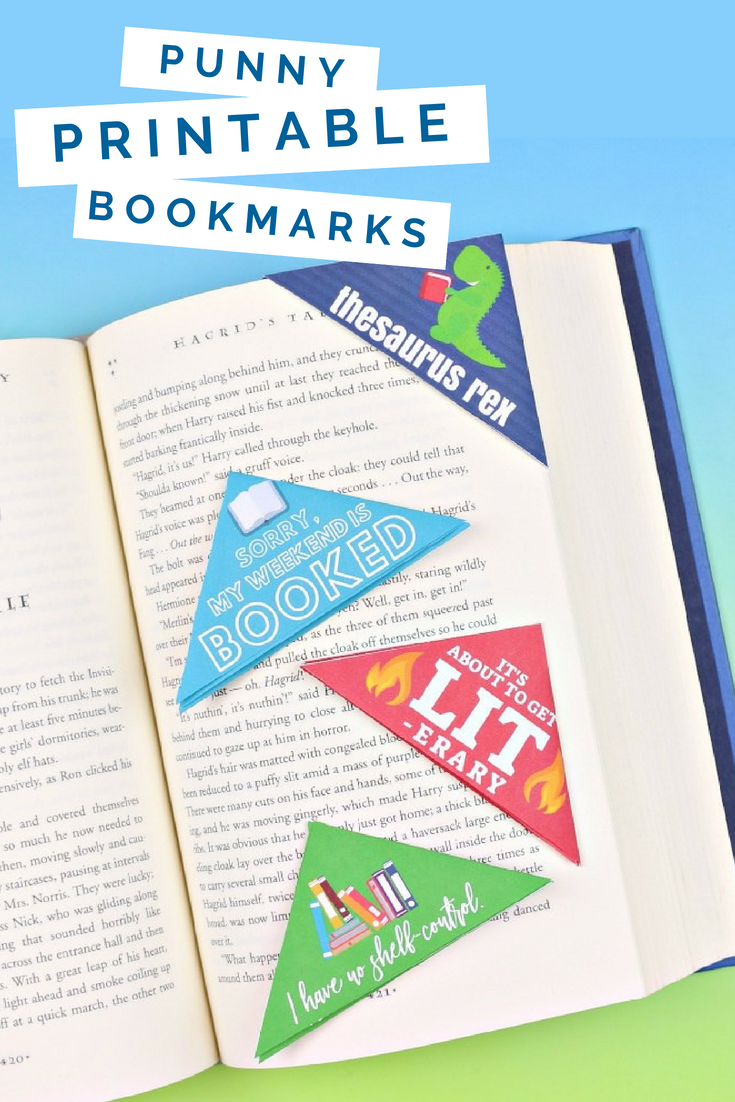 PRINTABLE CORNER BOOKMARKS FOR BOOK LOVERS