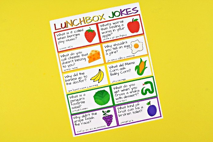 FUNNY LUNCHBOX NOTES (FREE PRINTABLES)