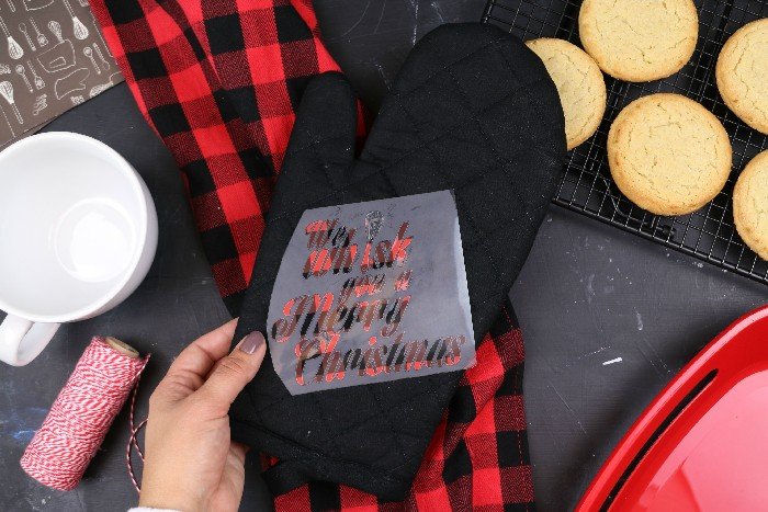 “WE WHISK YOU A MERRY CHRISTMAS” OVEN MITT