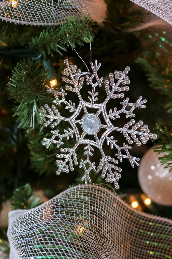 Snowflake Christmas Tree Mad In Crafts