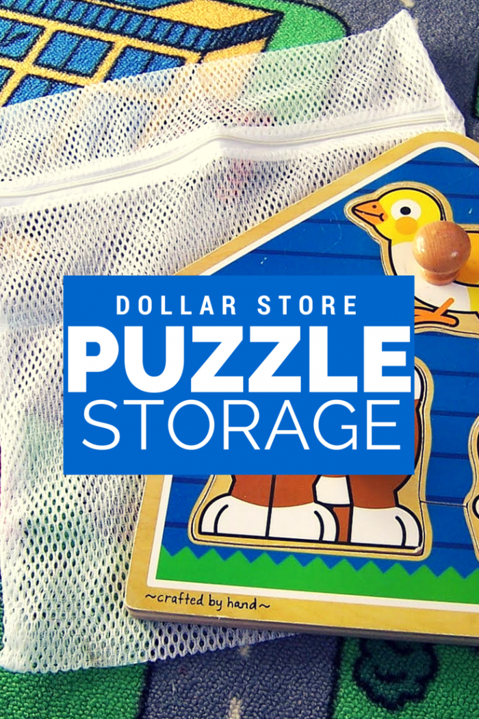 kids puzzle storage