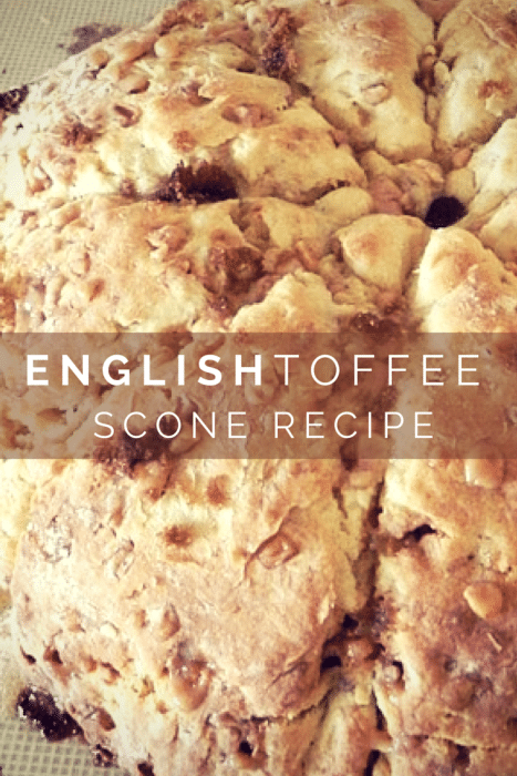 Tea Party–English Toffee Scones