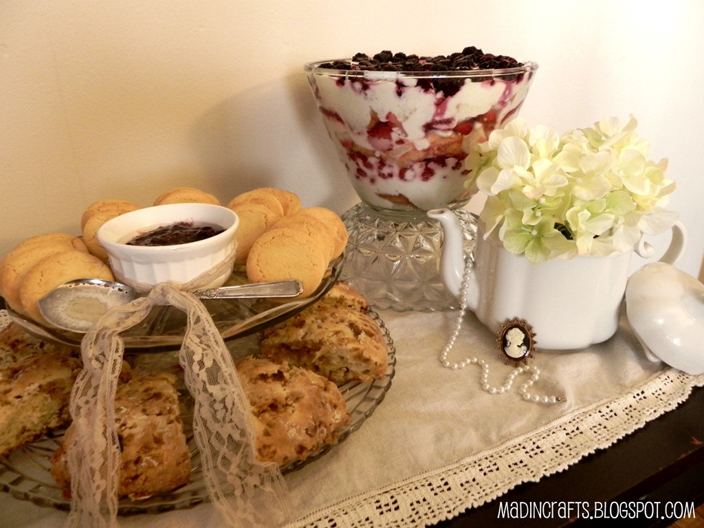 Tea Party–English Toffee Scones