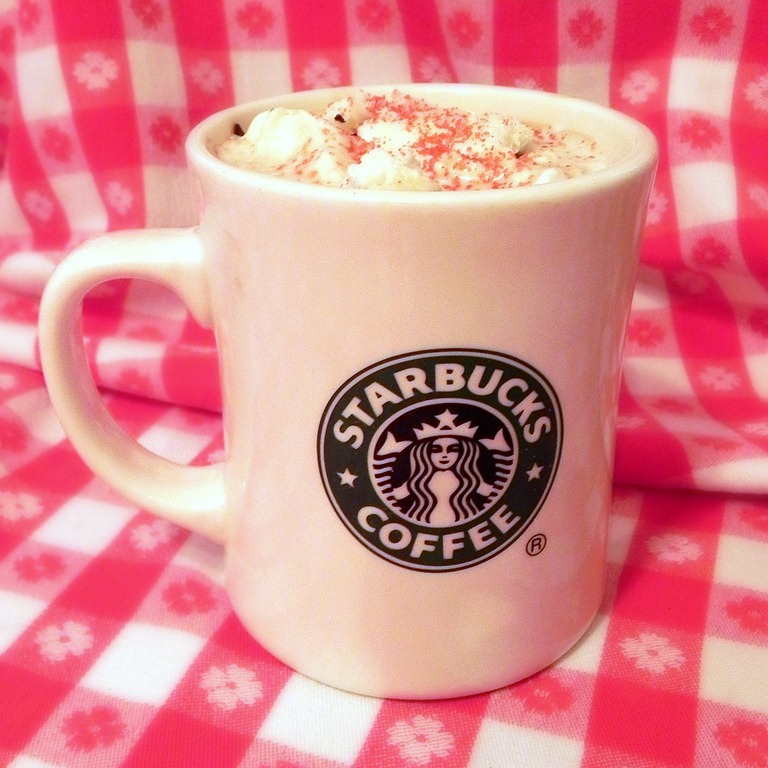 Starbucks Peppermint Mocha Knockoff (with Homemade Chocolate Mint Syrup)