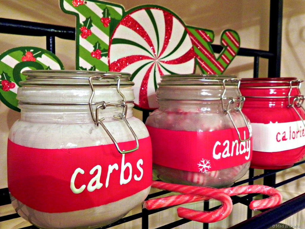 Snarky Christmas Canisters with Martha Stewart Craft by Plaid