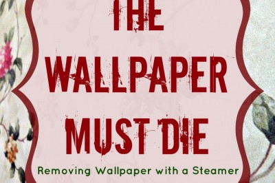 Removing Wallpaper with a Steamer