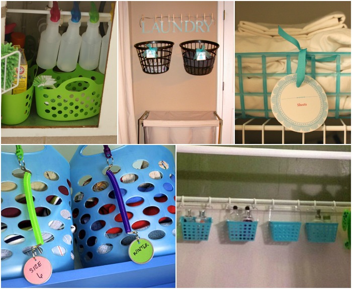 Organize Your Whole House with One Trip to the Dollar Store - Mad in Crafts