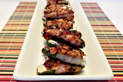 Big Game Appetizers: Grilled, Bacon-Wrapped Jalapeno Poppers
