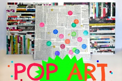 Make Pop Art from Old Magazines