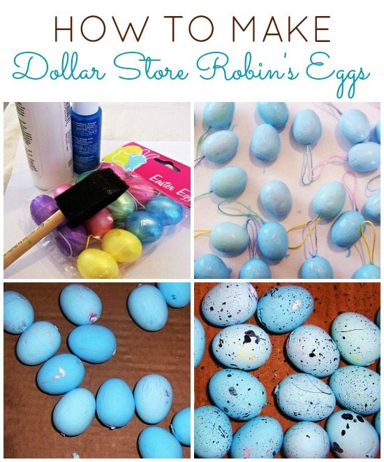 Make Dollar Store Robin’s Eggs for Spring