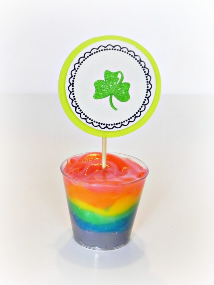 Rainbow Pudding for St. Patrick’s Day