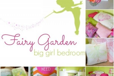 Fairy Garden Big Girl Bedroom