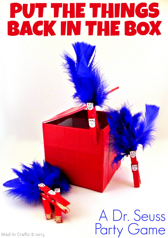 Homemade Dr. Seuss Party Games