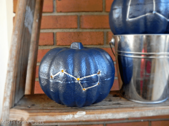 Drilled Constellation Pumpkins