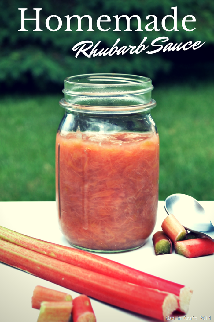 Homemade Tart Rhubarb Sauce Recipe (1)