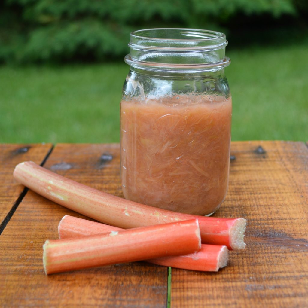 3 INGREDIENT RHUBARB SAUCE