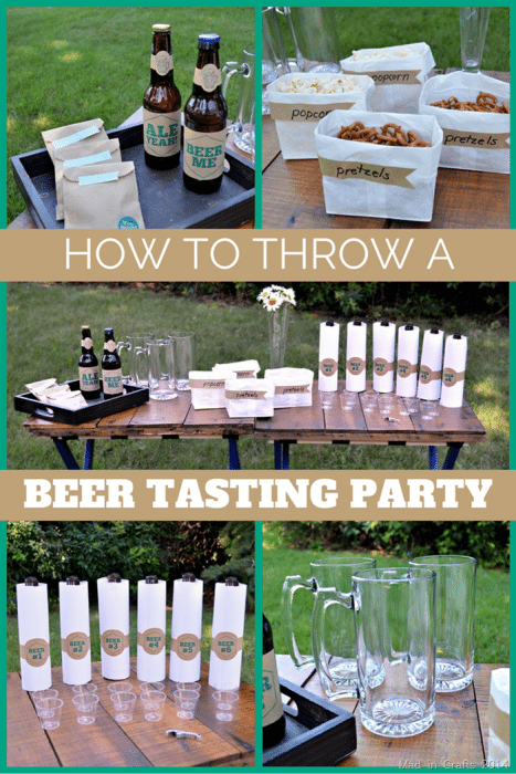 HOW TO THROW A BEER TASTING PARTY
