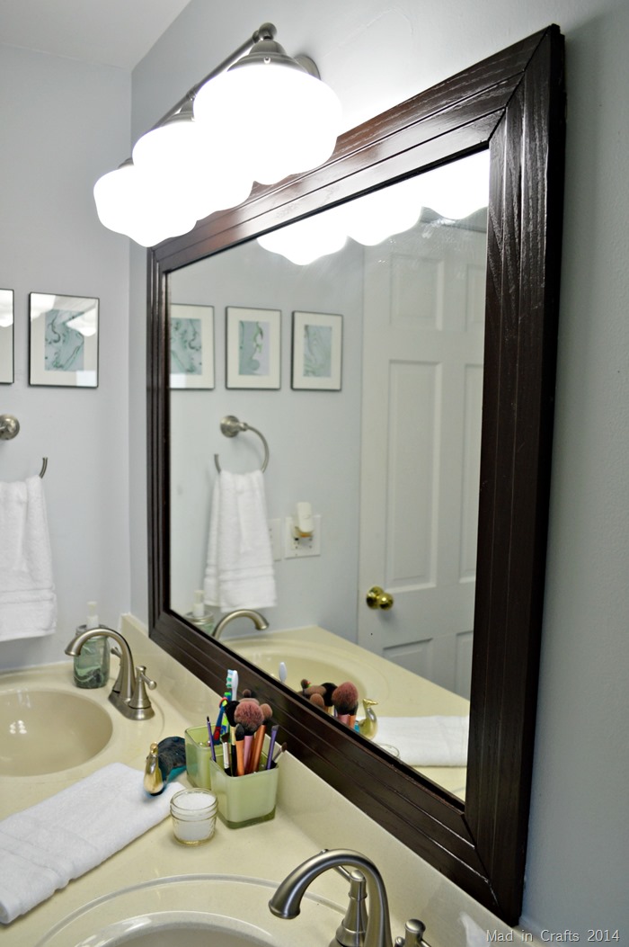 Framing A Bathroom Mirror