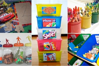 ORGANIZE YOUR KIDS’ STUFF WITH ONE TRIP TO THE DOLLAR STORE