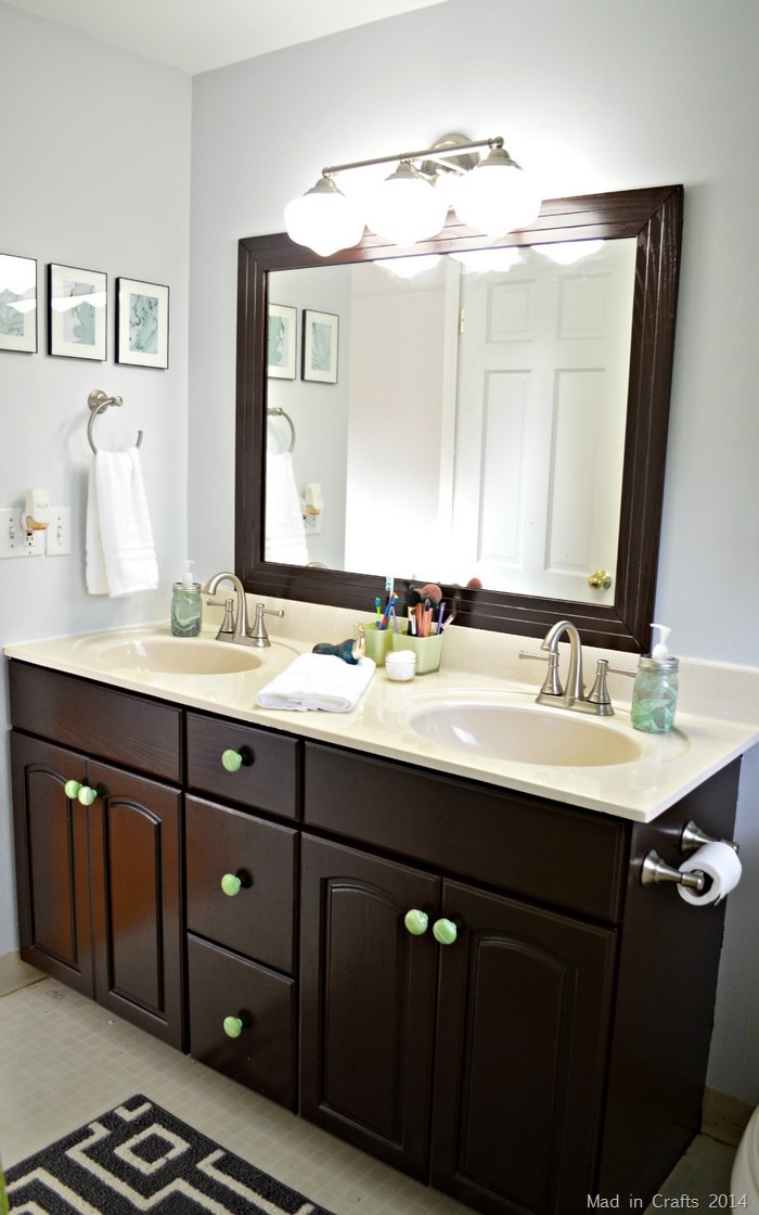 Diy Bathroom Ideas / Hometalk | DIY Small Bathroom Renovation : In the current diy idea, a large guest bathroom is redesigned as a bathroom and laundry space combo.