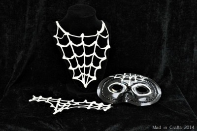Halloween diy spider costume accessories