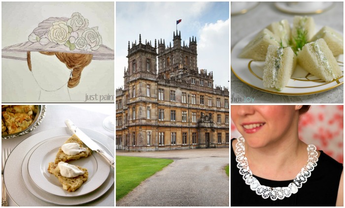 DOWNTON ABBEY CRAFTS AND PARTY IDEAS Mad in Crafts