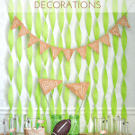 DOLLAR STORE FOOTBALL PARTY DECORATIONS