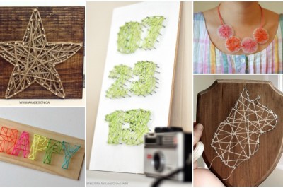 10 FANTASTIC STRING ART PROJECTS