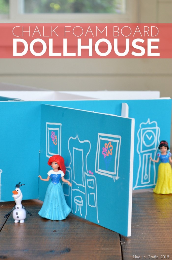 foam board dollhouse plans