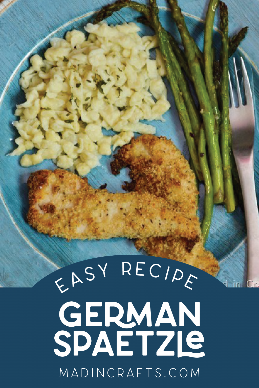 FAMILY FRIENDLY SIDE DISH SPAETZLE Video Tutorials Mad in Crafts