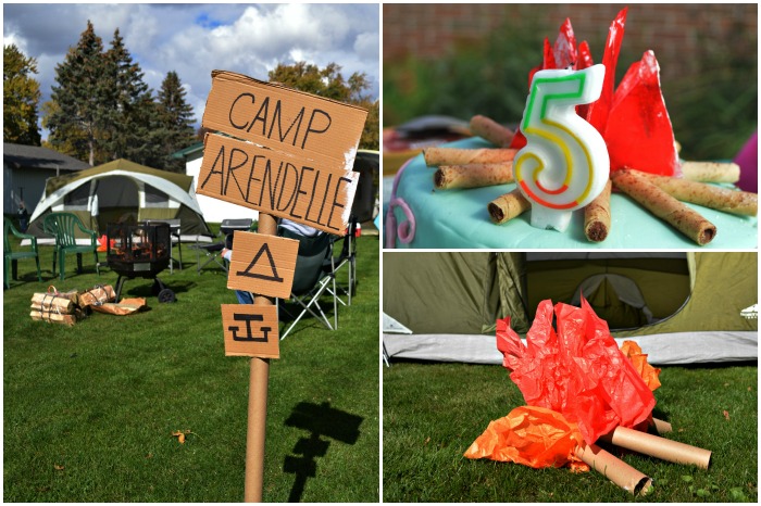 CAMP ARENDELLE: A FROZEN/CAMPING PARTY