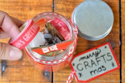 CRAFTER GIFT IN A JAR