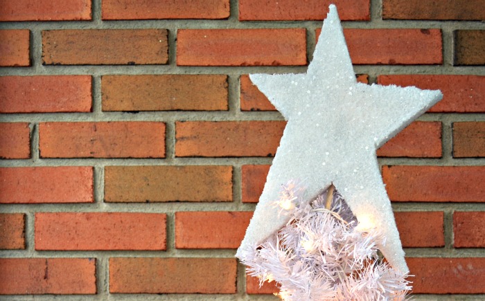 SIMPLE SPARKLY STAR TREE TOPPER