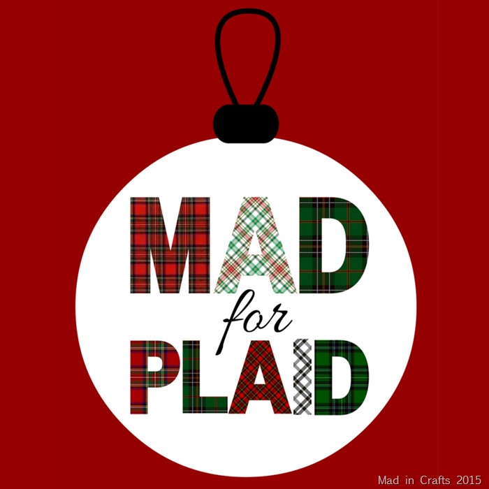 Sparkly Plaid Christmas Printables Christmas Mad In Crafts