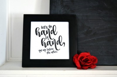 HAND LETTERING STYLE SHAKESPEARE PRINTABLES