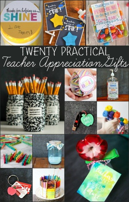 20 PRACTICAL TEACHER APPRECIATION GIFTS Round-Ups Mad in Crafts