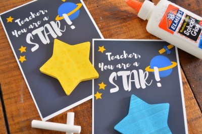 STAR POST-IT TEACHER GIFTS