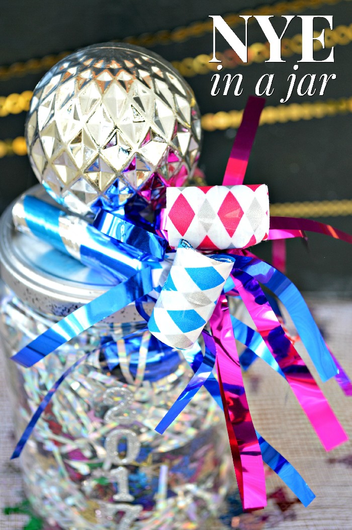 NEW YEAR&#039;S EVE IN A JAR Handmade Gifts Mad in Crafts