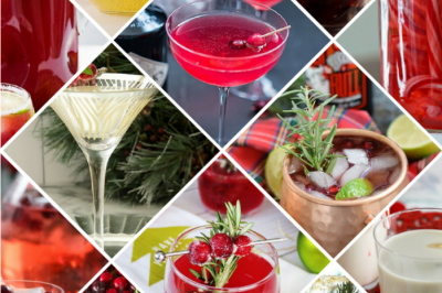 FESTIVE HOLIDAY COCKTAILS