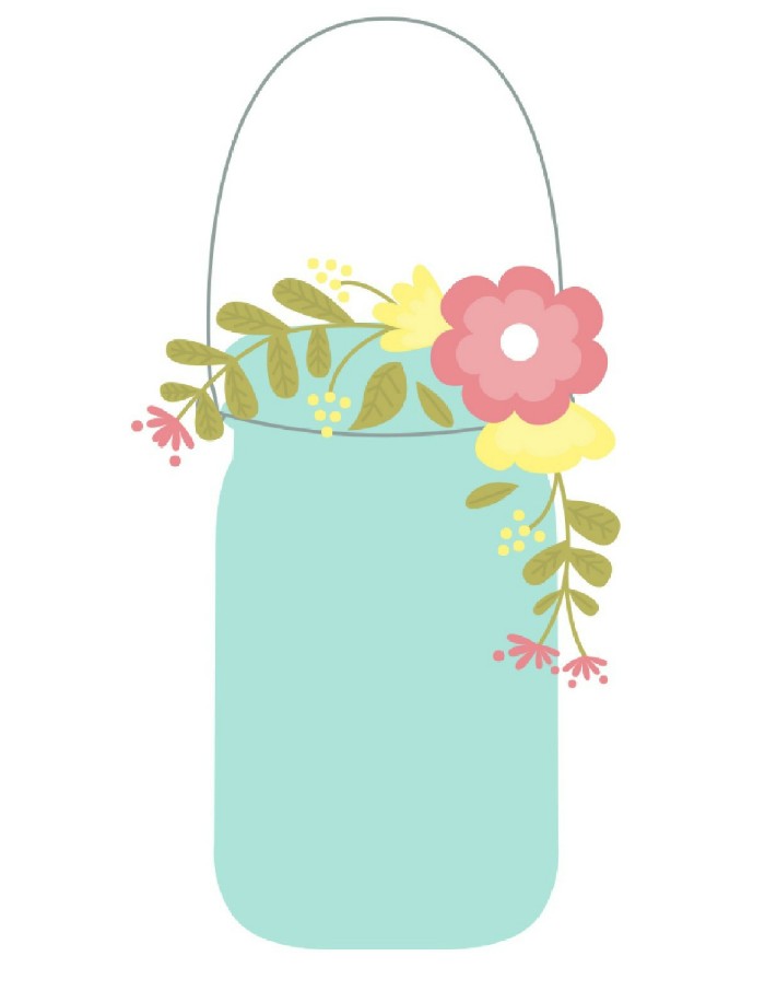 SPRING MASON JAR PRINTABLES Mad in Crafts