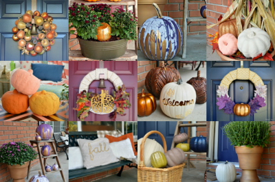 DIY WAYS TO DECORATE YOUR FRONT PORCH FOR FALL