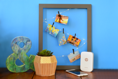 LIGHTED PHOTO FRAME FOR YOUR SNAPSHOTS