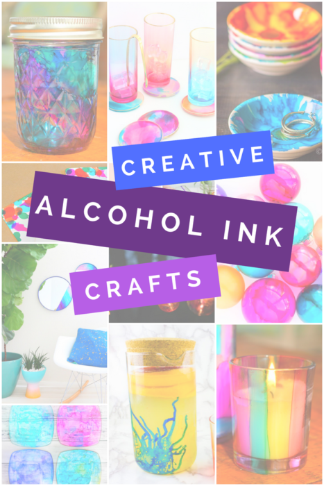 CREATIVE WAYS TO USE ALCOHOL INKS - Mad in Crafts