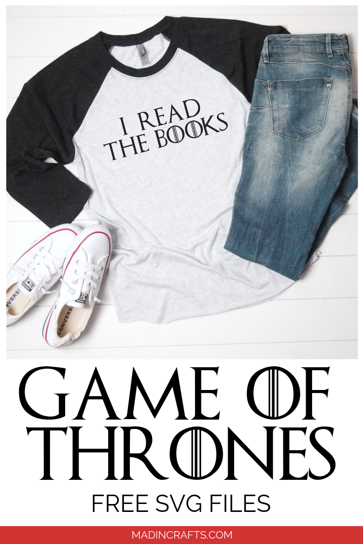 FREE GAME OF THRONES SHIRT CUT FILES