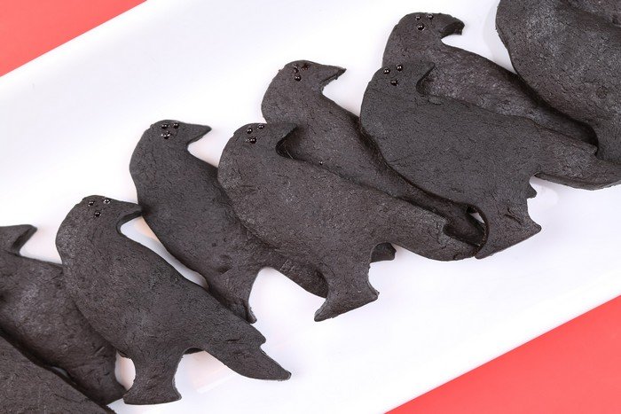 THREE-EYED RAVEN CHOCOLATE CUT-OUT COOKIES